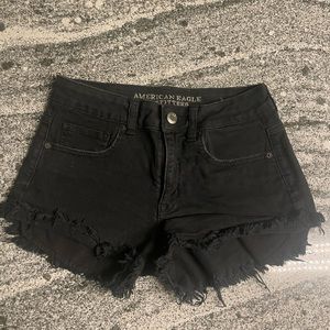 American Eagle Hi-Rise Stretch Jean Shorts